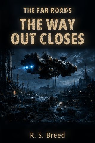 The Way Out Closes, The Far Roads book 1, cover