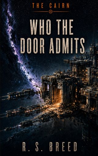 Who the Door Admits, The Cairn book 1, cover