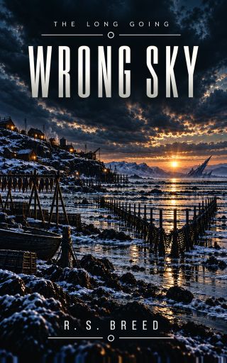 Wrong Sky, The Long Going book 1, cover
